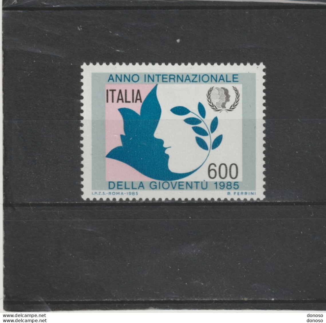 ITALIE 1985 Année Internationale De La Jeunesse Yvert 1671, Michel 1939 NEUF** MNH - 1981-90: Mint/hinged