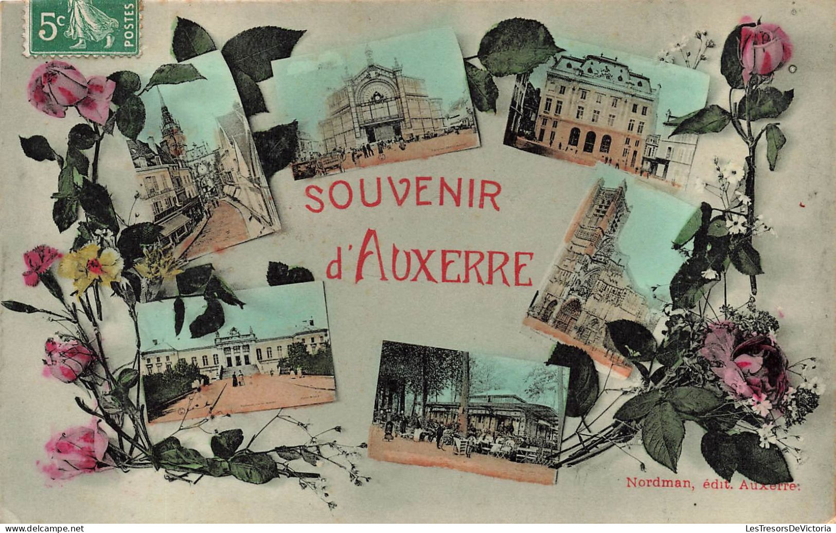 FRANCE - Souvenir D'Auxerre - Multi-vues De Différents Endroits à Auxerre - Nordman édit Auxerre- Carte Postale Ancienne - Auxerre