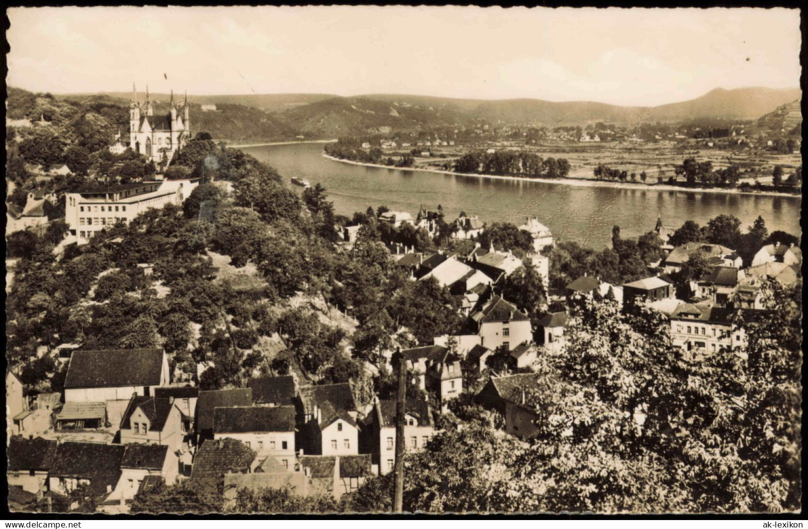 Ansichtskarte Remagen Blick Auf Die Stadt 1958 - Remagen