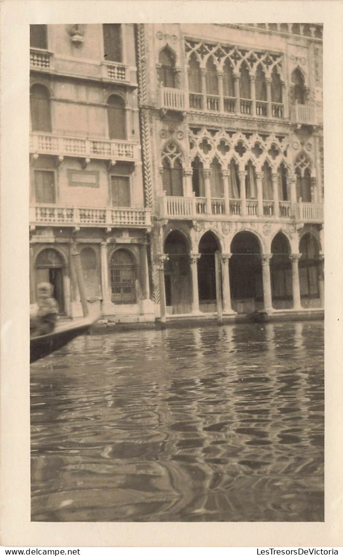 ITALIE - Venezia - Grand Canal - La Galleria Giorgio Franchetti Alla Ca' D'Oro - Animé - Carte Postale Ancienne - Venezia (Venedig)