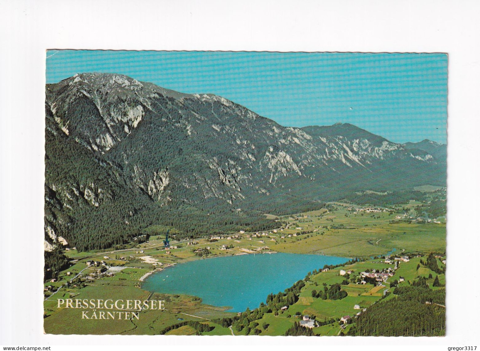 E6246) PRESSEGERSEE Hermagor Gailtal In Kärnten - Tolle ältere LUFTBILD AK 1978 - Autres & Non Classés
