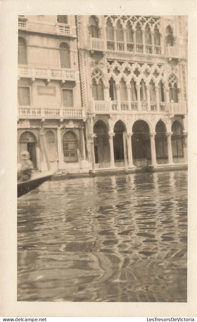 ITALIE - Venezia - Grand Canal - La Galleria Giorgio Franchetti Alla Ca' D'Oro - Animé - Carte Postale Ancienne - Venezia (Venedig)