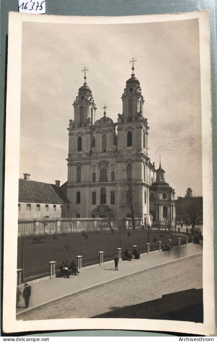 Wilno - Vilnius : 1917 L'église Sainte-Catherine (16'375) - Lituanie