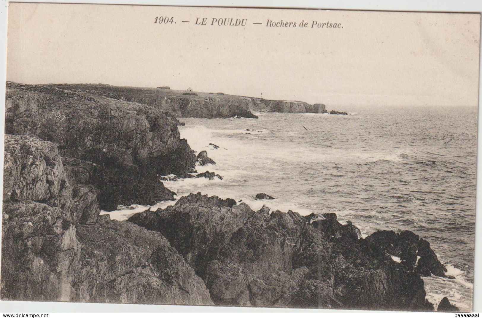 LE POULDU  ROCHERS DE PORTSAC - Le Pouldu