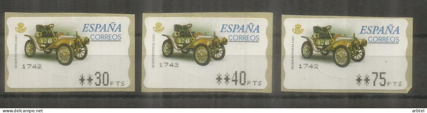 ESPAÑA ATM AUTOMOVIL CAR DION BOUTON - Coches