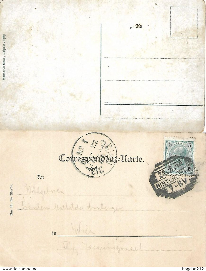 1900/20 - MODLING , 2 Stk.  Gute Zustand, 2 Scan - Mödling