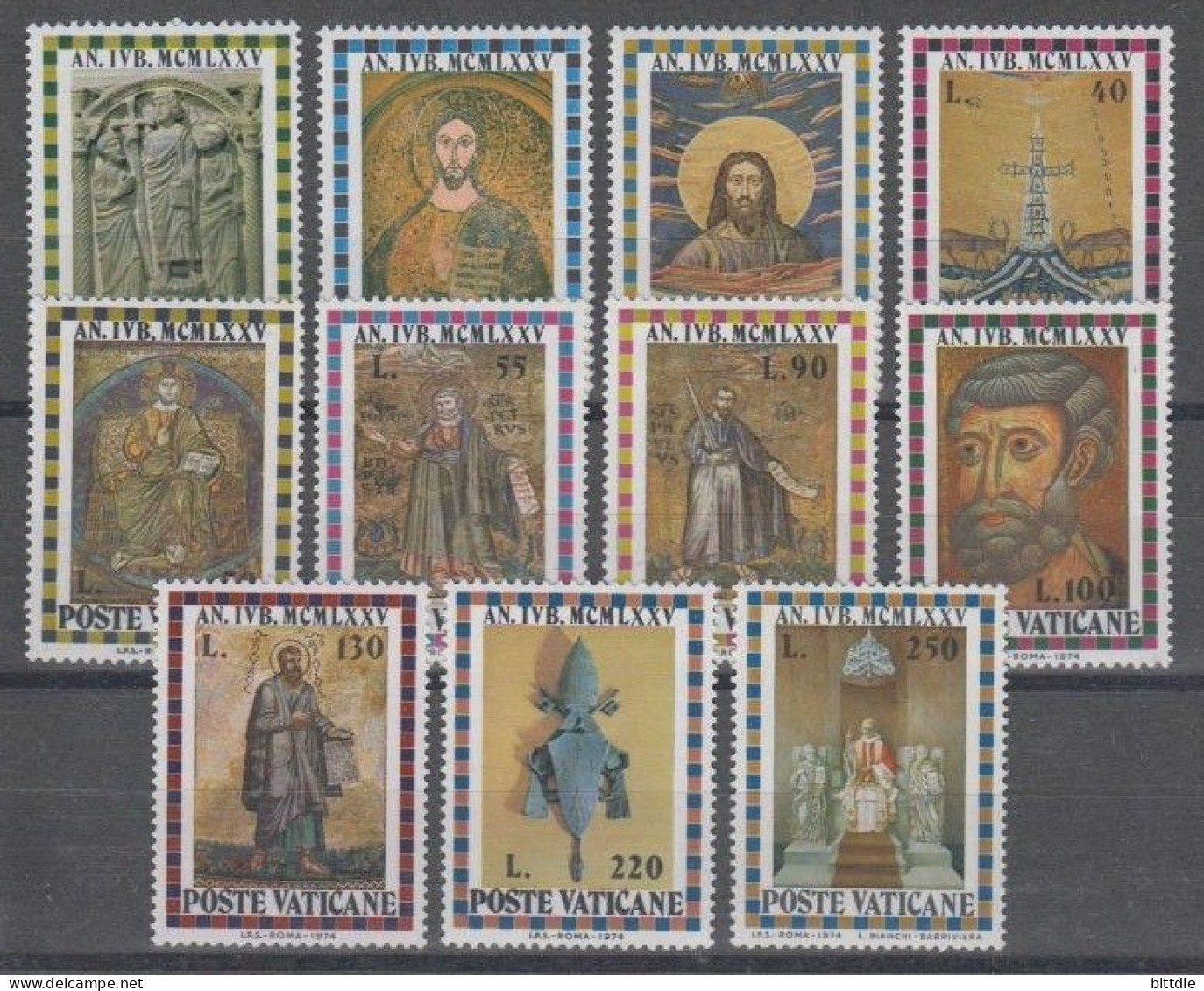 Vatikan  646/56 , Xx   (A6.1653) - Unused Stamps