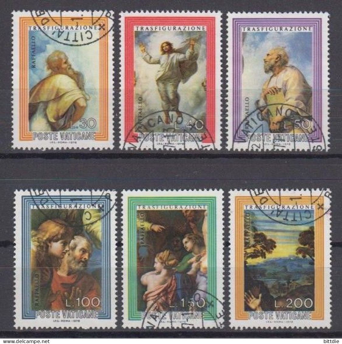 Vatikan  683/88 , O   (A6.1654) - Used Stamps