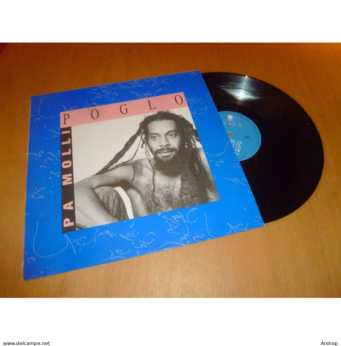 POGLO Pa Molli - CREOLE REGGAE JUSTIN COBALT Lp 1989 - Musiques Du Monde