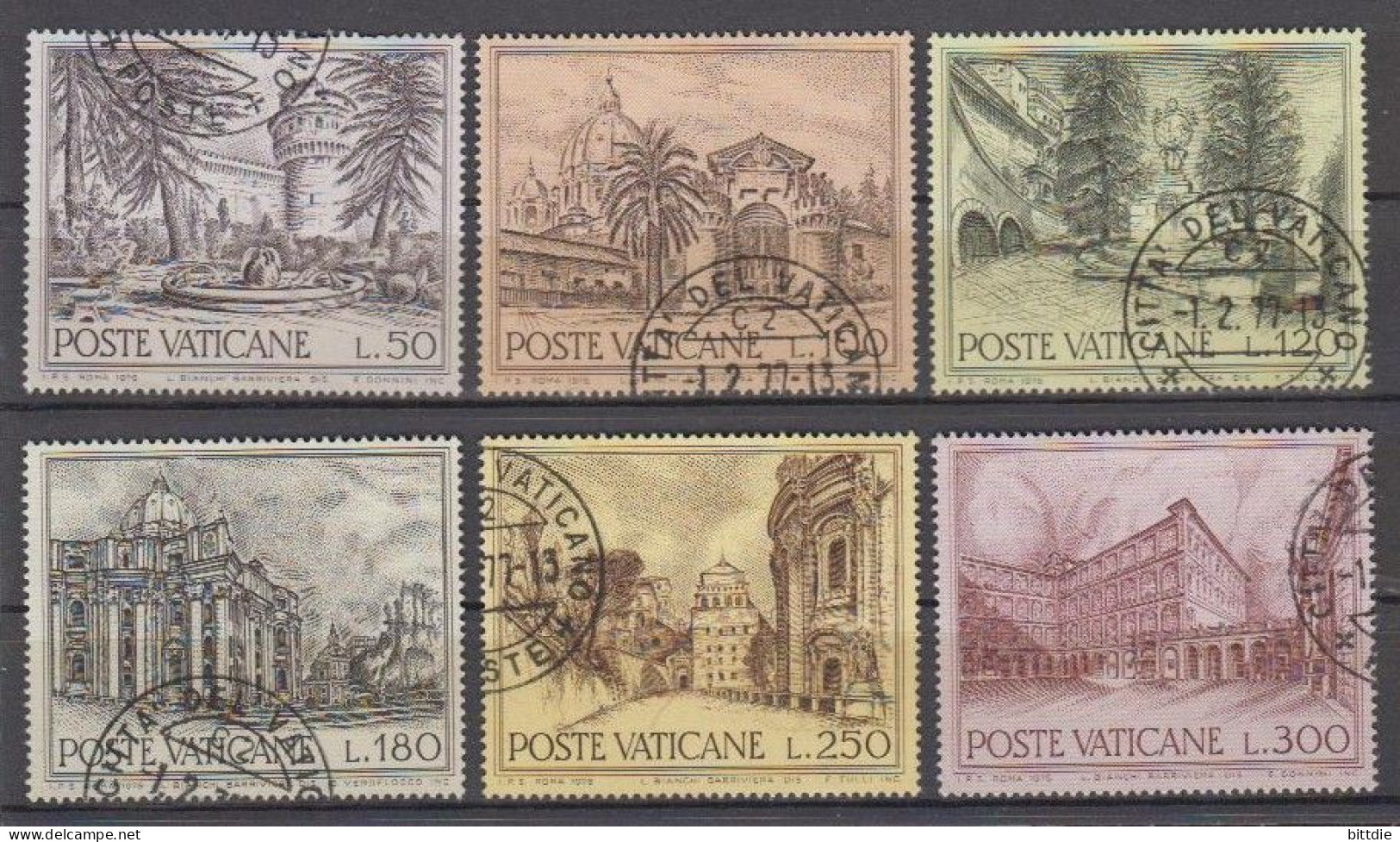 Vatikan  689/94 , O   (A6.1655) - Used Stamps