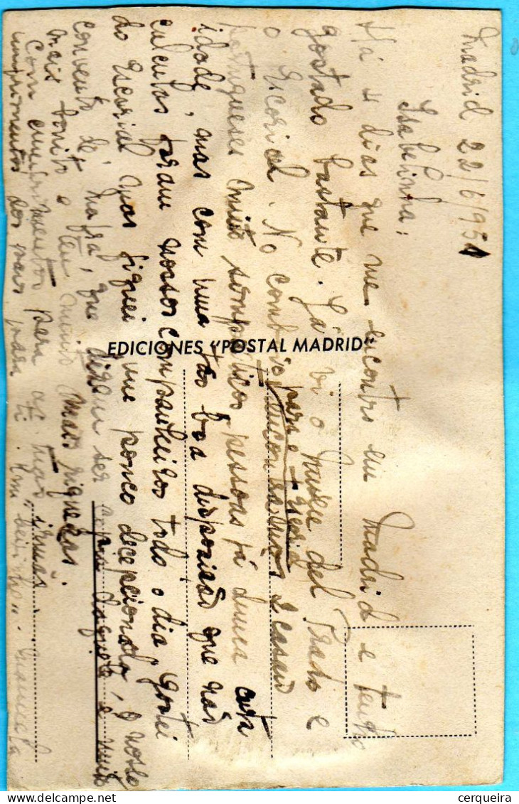 MUJER ESPANHOLA-POSTAL BORDADO-MADRID - Andere & Zonder Classificatie