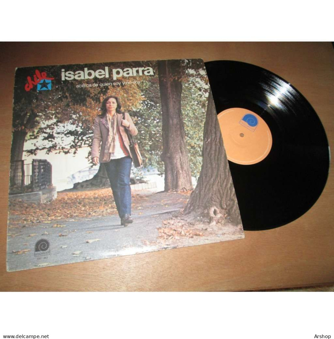 ISABEL PARRA Acerca De Quien Soy Y No Soy CHLI FOLK LATIN - L'ESCARGOT ESC 383 Lp 1979 - Música Del Mundo