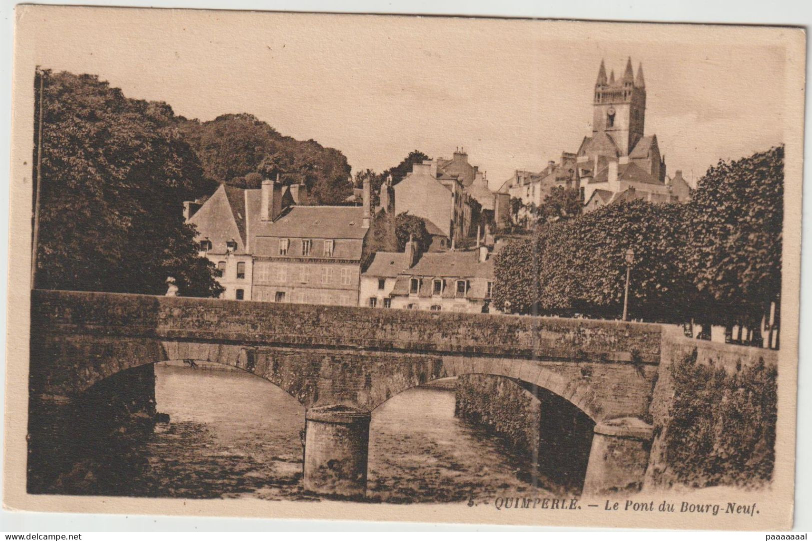 QUIMPERLE  LE PONT DU BOURG NEUF - Quimperlé