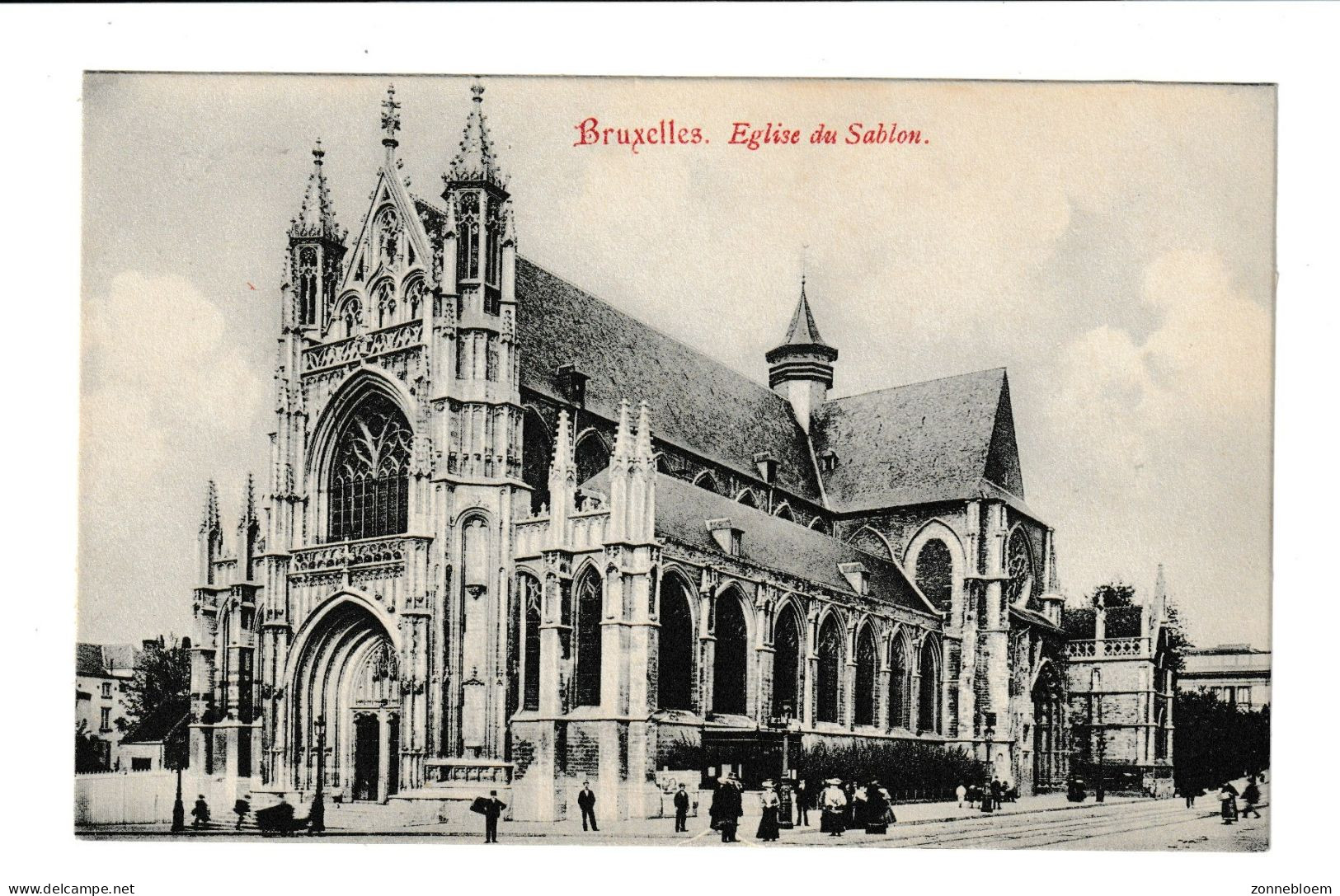 Brussel Eglise Du Sablon Bruxelles - Bauwerke, Gebäude