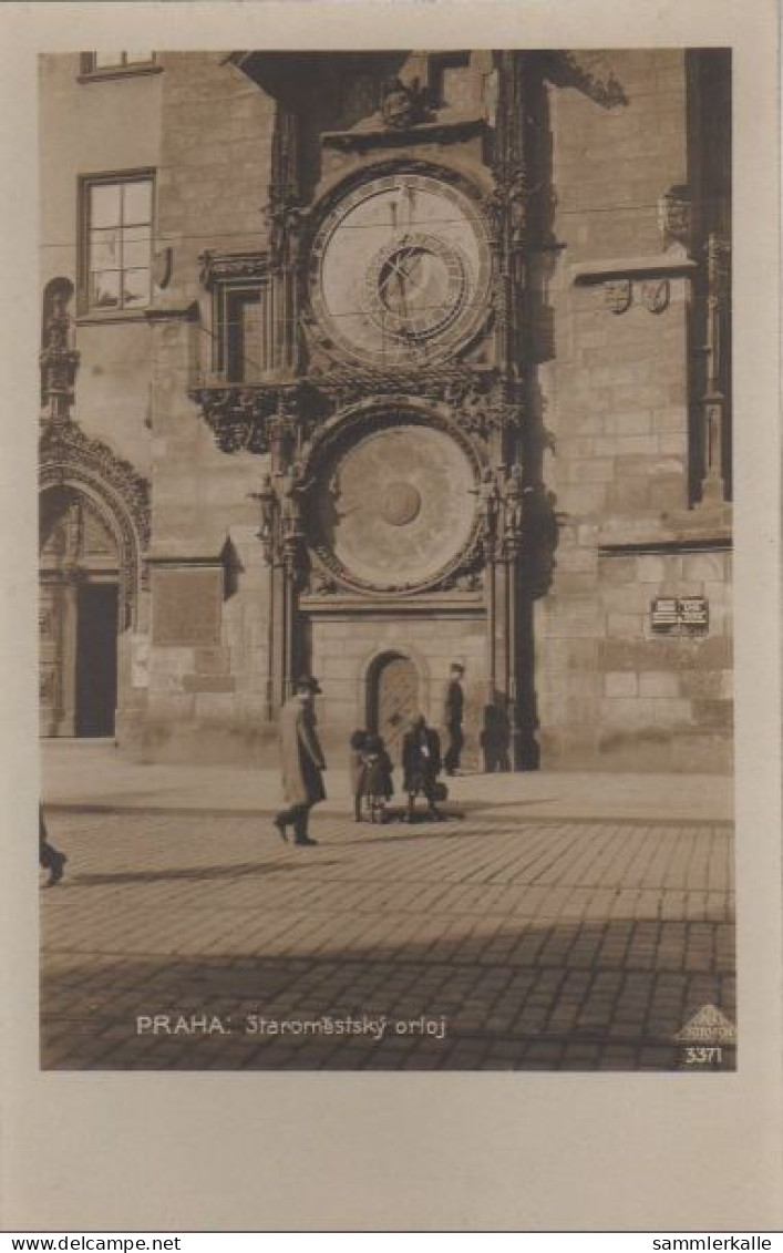 34467 - Tschechien - Prag - Praha - Staromestsky Orloj - Ca. 1950 - Tsjechië