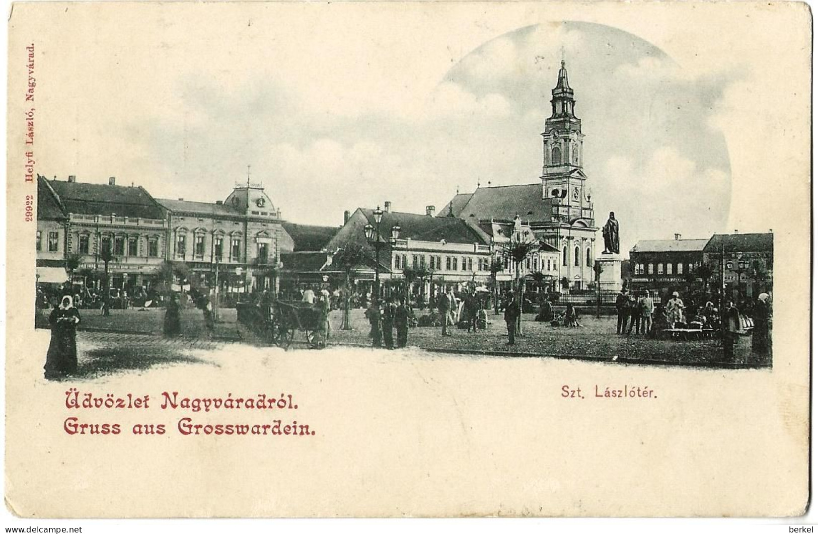 GRUSS AUS GROSSWARDEIN  SZT LASZLOTER  +/- 1902 NR 365 RUMENIEN - Romania