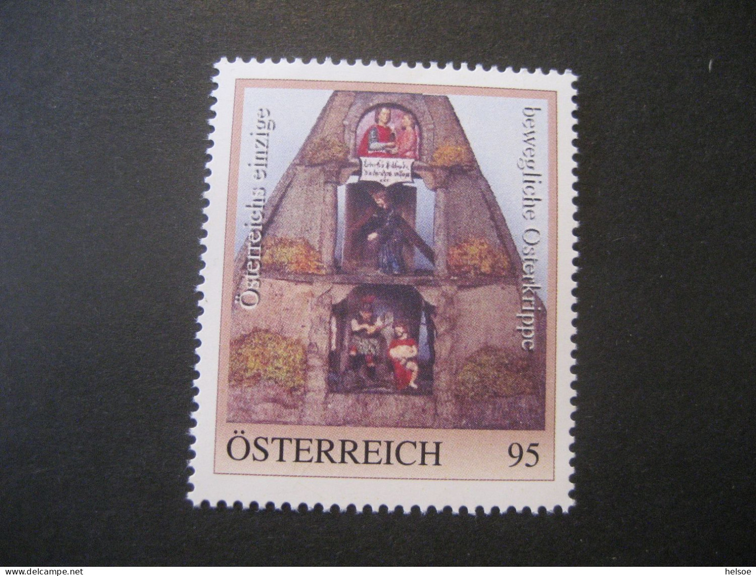 PM Schlatt Bei Schwanenstadt 8148096, Österreichs Einzige Bewegliche Osterkrippe, 1. Ausgabe Ungebraucht - Personnalized Stamps