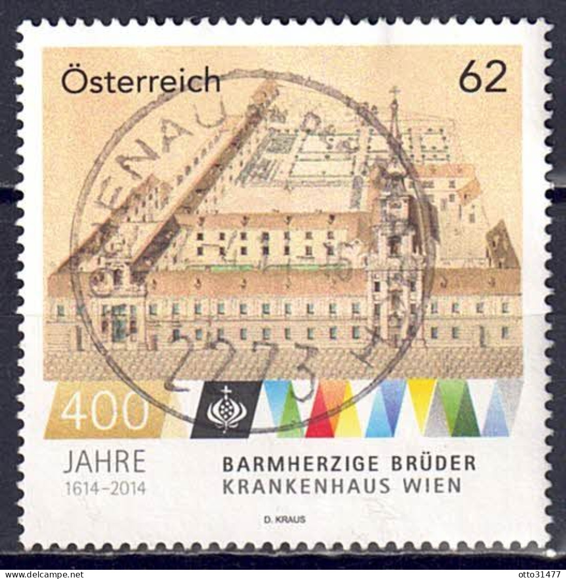 Österreich 2014 - Barmherzige Brüder, MiNr. 3121, Gestempelt / Used - Usados