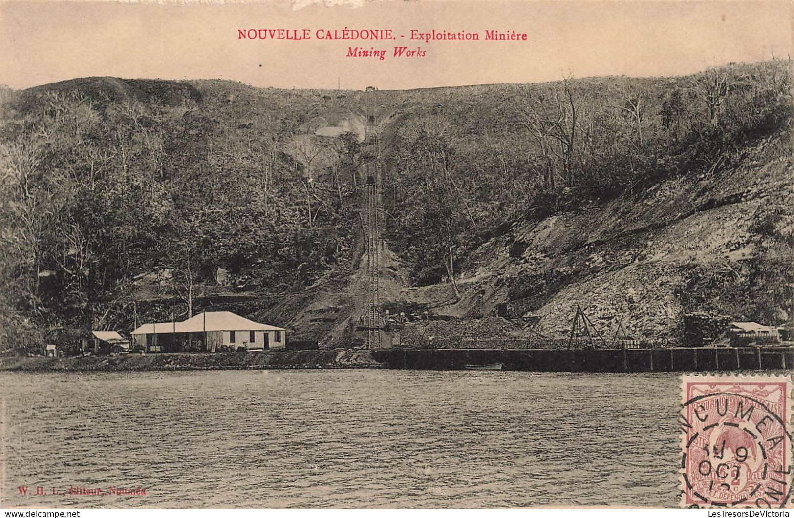 FRANCE - Nouvelle Calédonie - Exploitation Minière - Mining Works - Exploitation Du Nickel - Carte Postale Ancienne - Nouvelle Calédonie