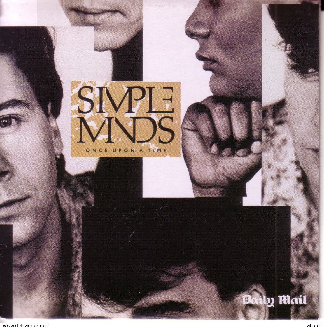 SIMPLE MINDS - ONCE UPON A TIME - CD PROMO DAILY MAIL 1985 - POCHETTE CARTON 10 TITRES - Andere - Engelstalig