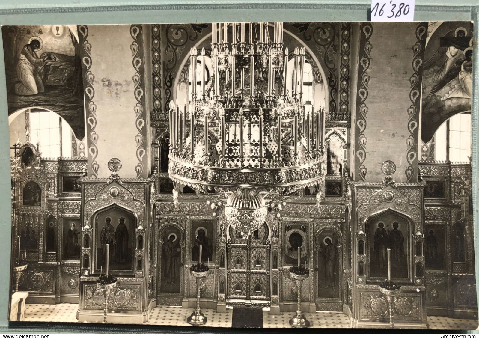 Wilno : 1917 Intérieur De L'église Othodoxe De Vilnius - église Du Saint-Esprit (16'380) - Litouwen