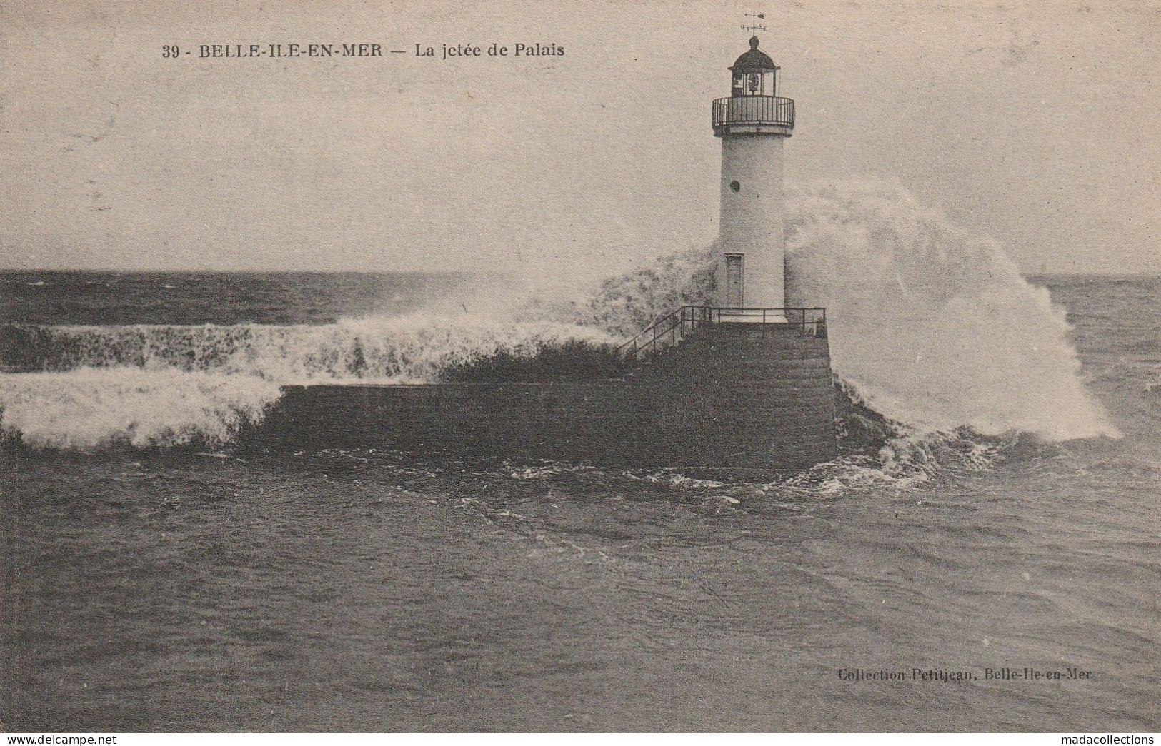 Belle Ile En Mer (56 - Morbihan) La Jetée De Palais - Belle Ile En Mer