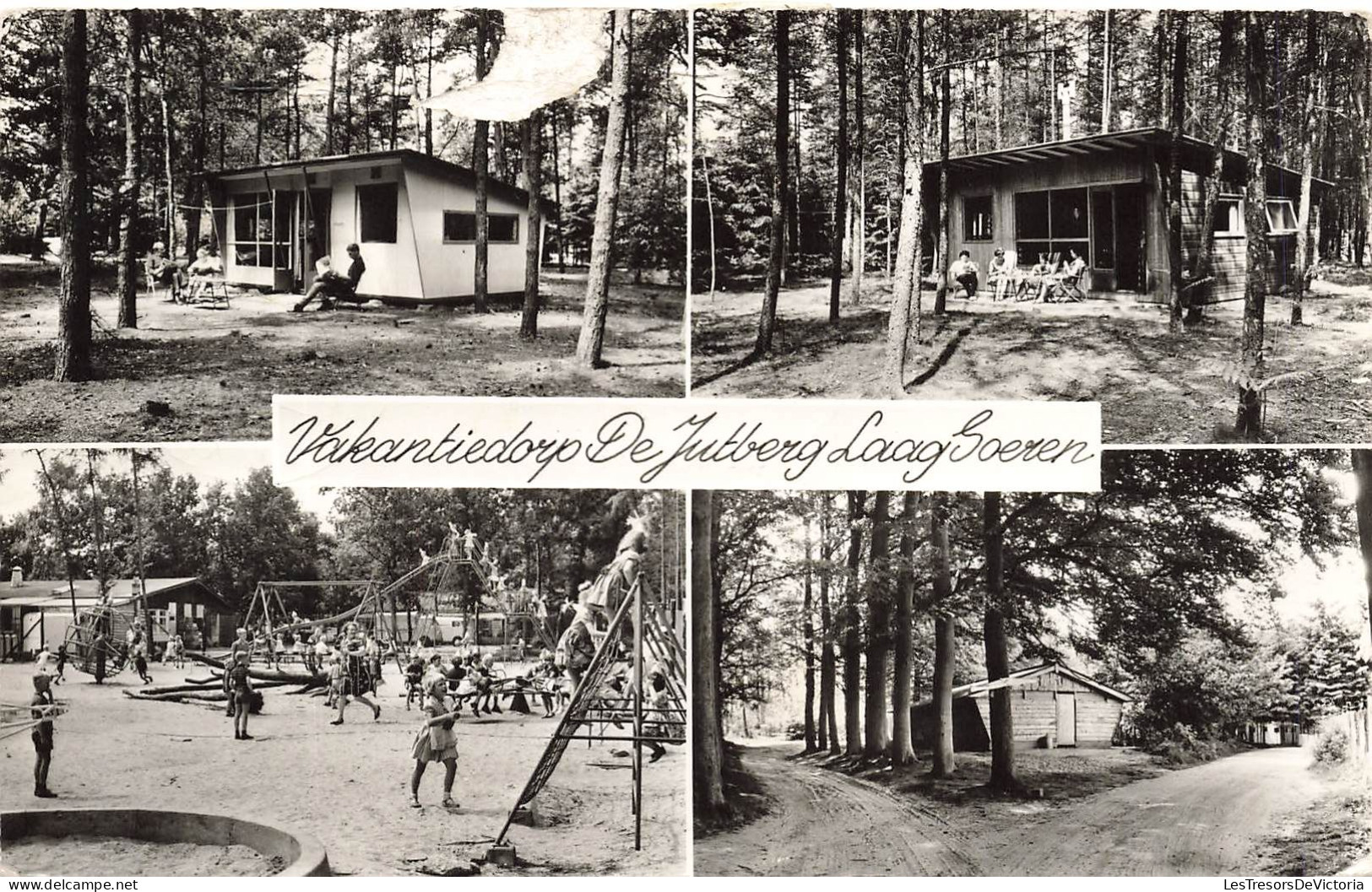 PAYS-BAS - Vakantiedorp - De Jutberg - Laag Soeren - Multi-vues De Différents Endroits - Animé - Carte Postale Ancienne - Rheden