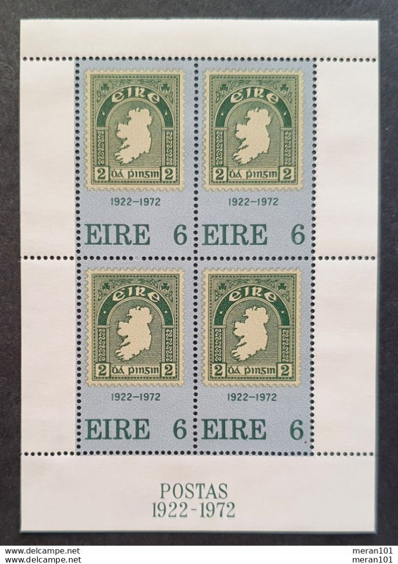 Irland 1972, Block 1 MNH(postfrisch) - Blokken & Velletjes