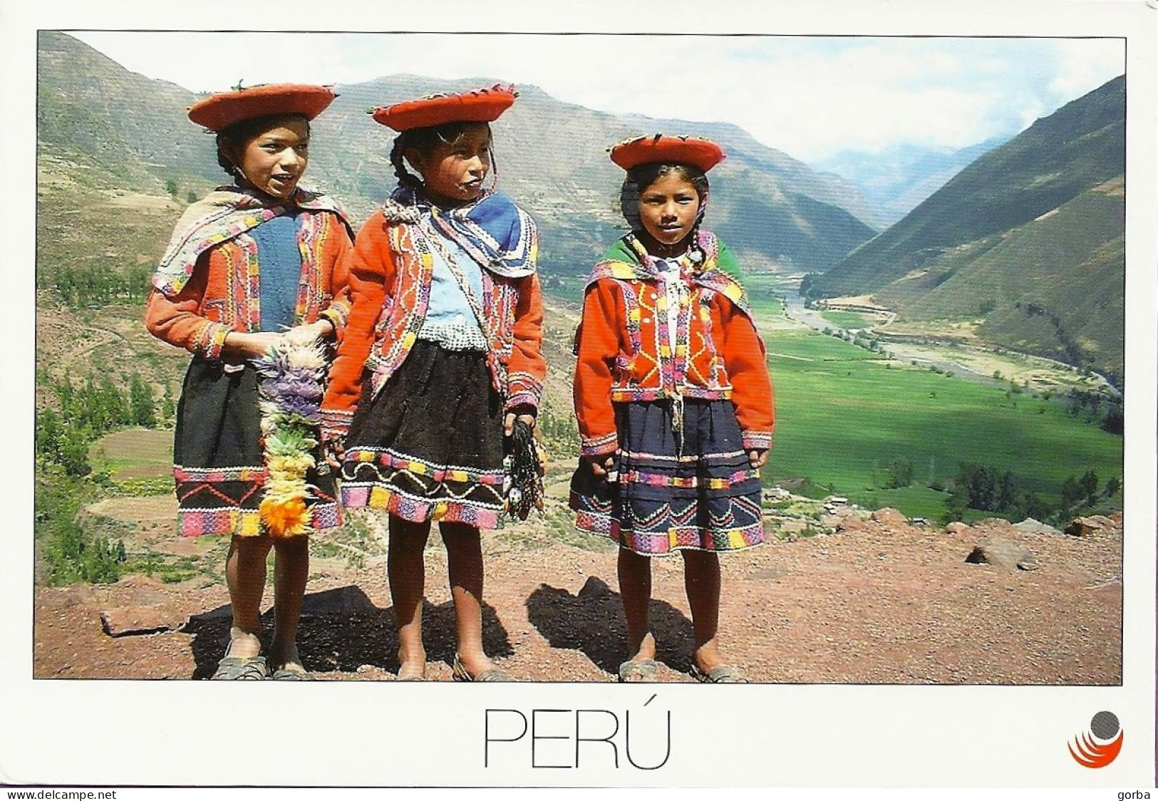 *CPM - PEROU - CUSCO Ou COZCO - La Vallée Sacré Des Incas - Enfants De PISAC - Recto Verso - Perù