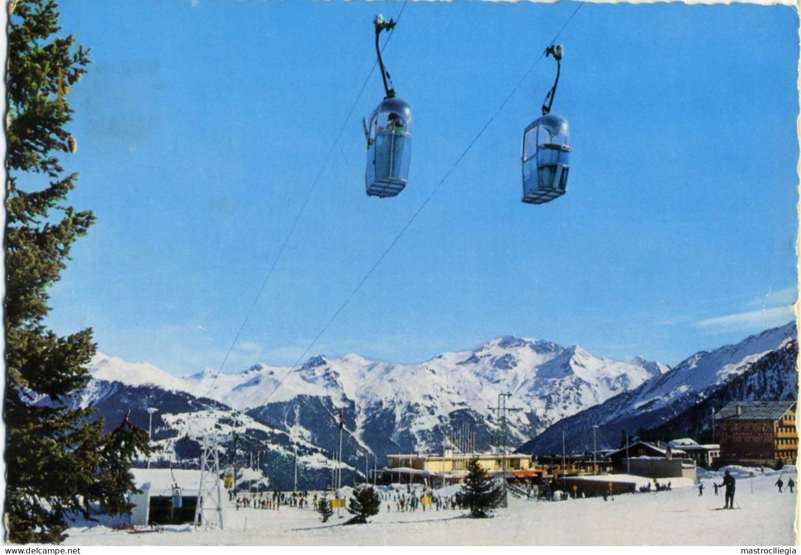 COURCHEVEL SAVOIE Télécabine Des Verdons Massif De Bellecôte Ski - Courchevel