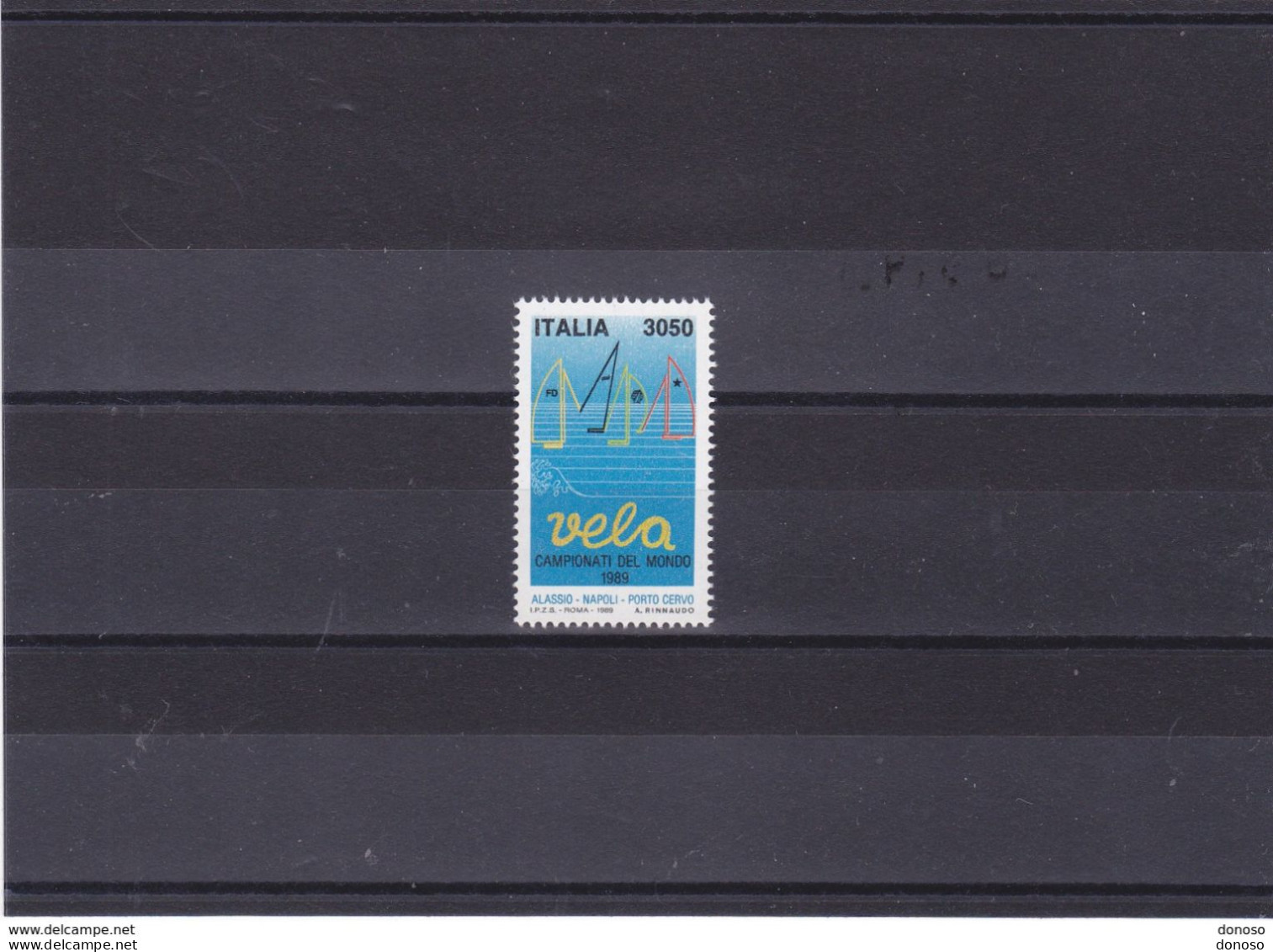 ITALIE 1989 Championnat Du Monde De Voile Yvert 1807, Michel 2075 NEUF** MNH Cote 8,50 Euros - 1981-90: Nieuw/plakker