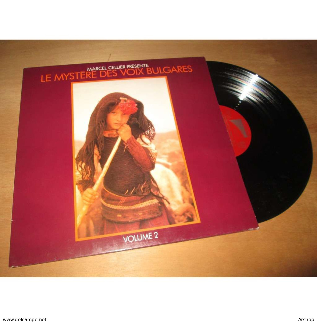 LE MYSTERE DES VOIX BULGARES Volume 2 - BULGARIE FOLK VOCAL - DISQUES CELLIER Suisse 1987 - Wereldmuziek