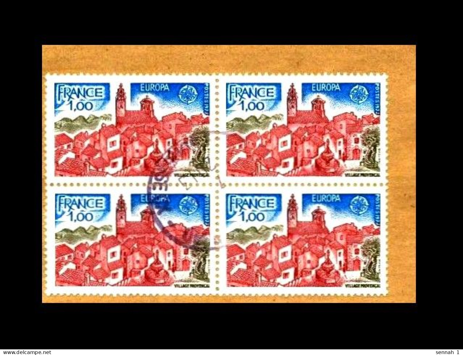 Frankreich / France: 'CEPT Europa – Provence-Dorf, 1977' / 'Europe – Village Provençal', Mi. 2024; Yv. 1928; Sc. 1534 Oo - Usados