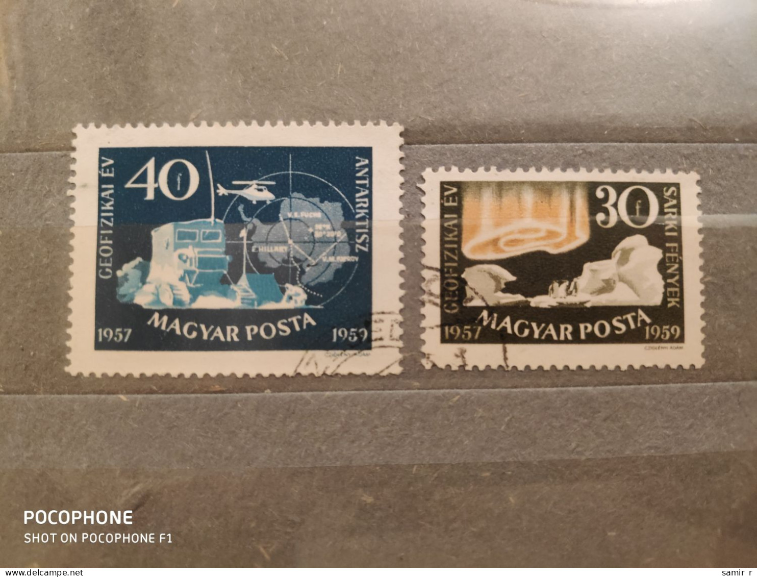 1959	Hungary	Space (F87) - Used Stamps