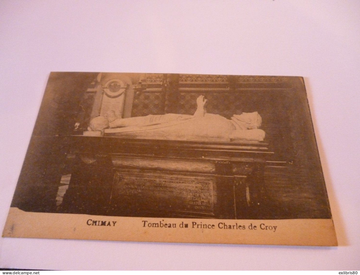 Chimay    Chateau    Tombeau Du Prince Charles De Croy - Chimay