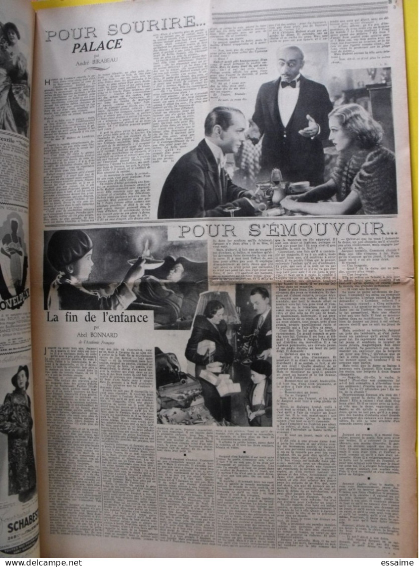 5 N° De Le Journal De La Femme De 1938. Revue Féminine.  Noël Raymonde Machard - 1900 - 1949