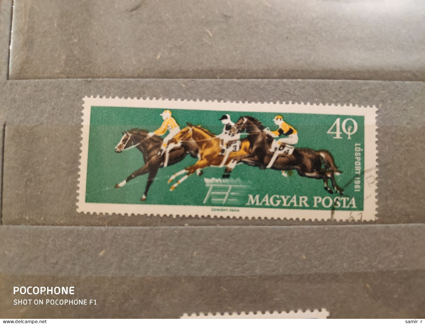 1961	Hungary	Horses (F87) - Used Stamps