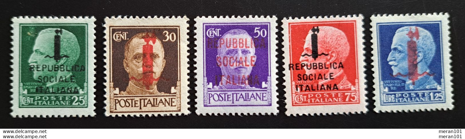 Italien 1944, Mi 642-47 MNH(postfrisch) - Ongebruikt