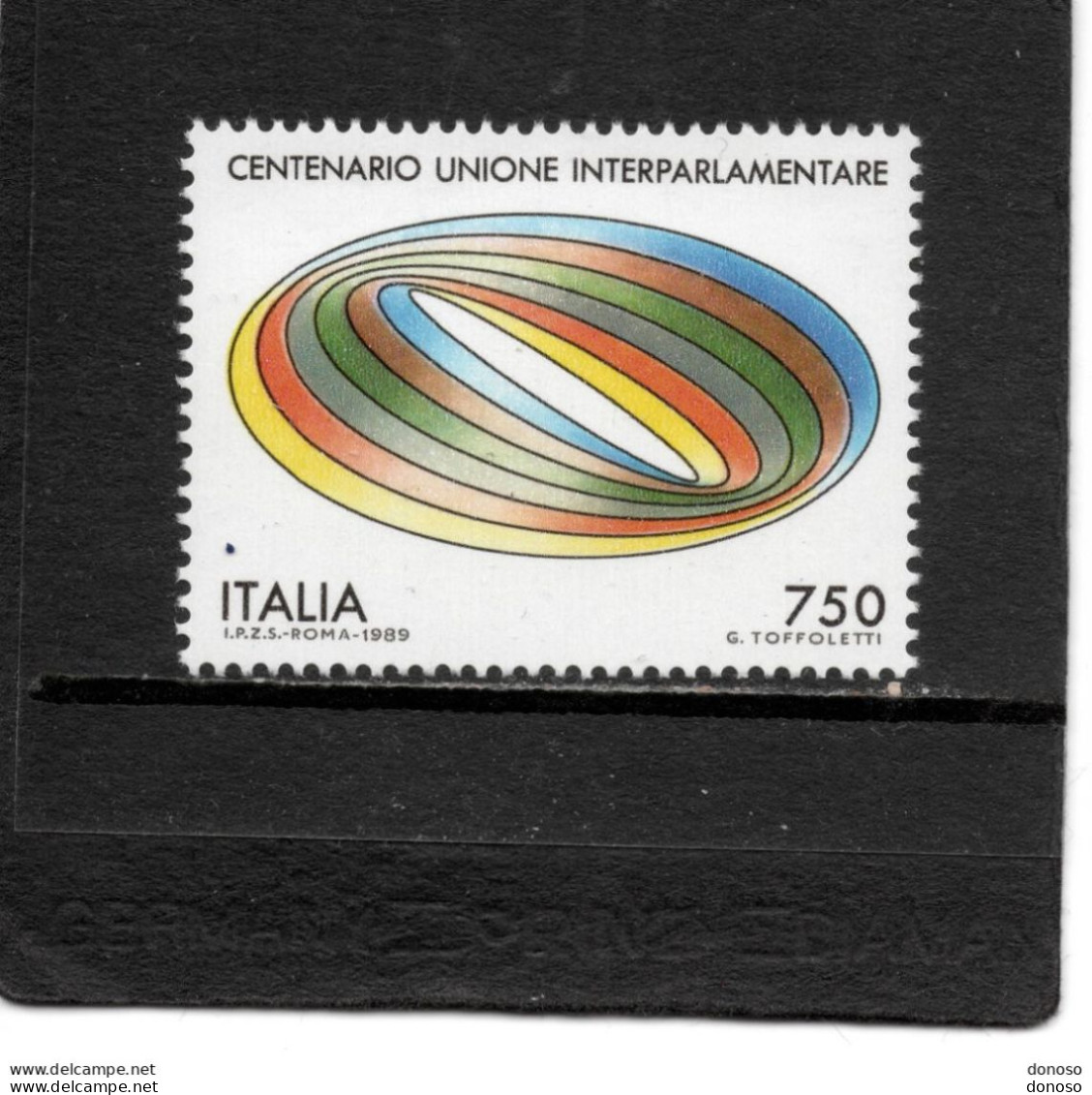 ITALIE 1989 Union Interparlementaire Yvert 1822, Michel 2091 NEUF** MNH - 1981-90:  Nuevos