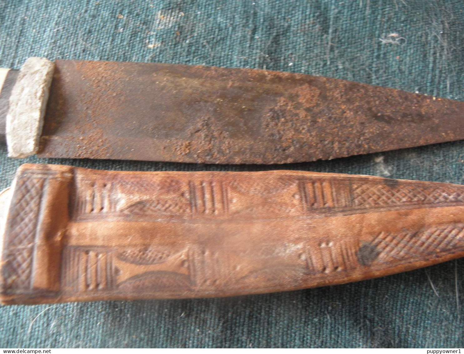 Vintage Couteau Africain - Armas Blancas