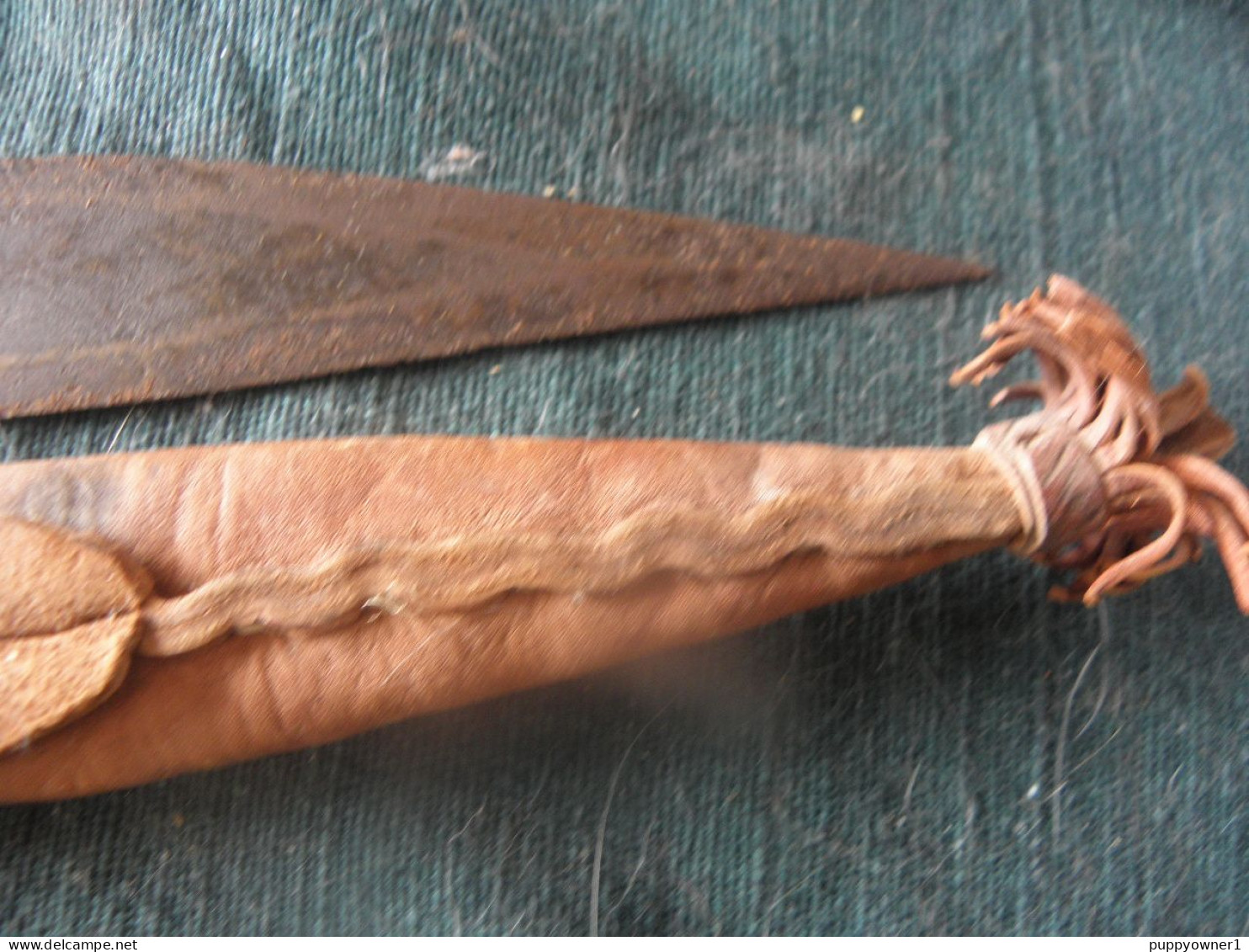 Vintage Couteau Africain - Messen