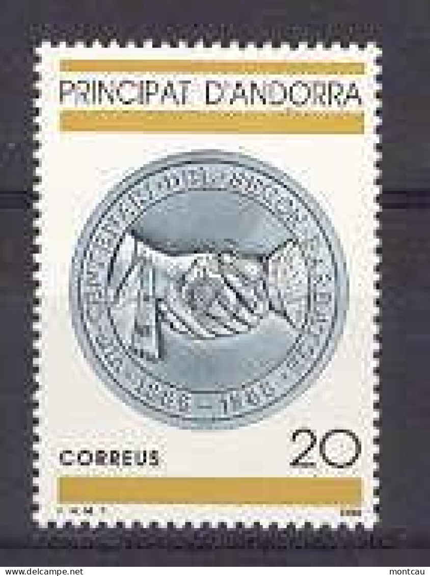 Andorra - 1988, Pareatge E=207 S=187 (**) - Nuevos