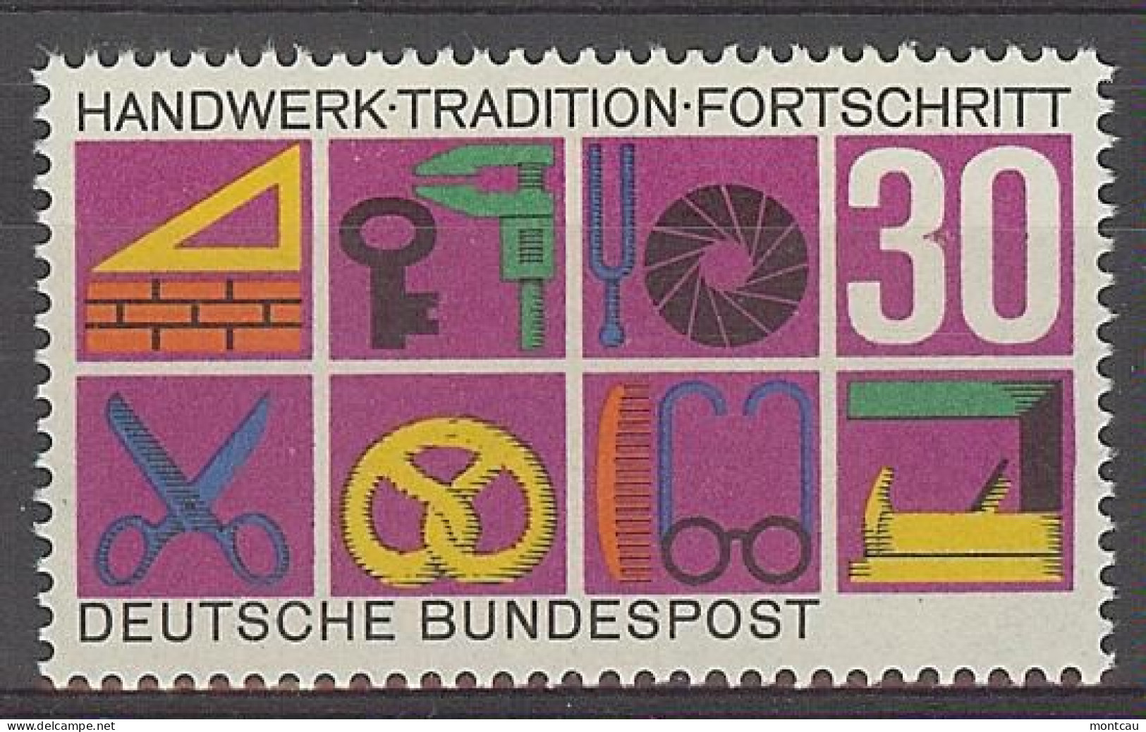 Germany 1968. Tradicion Artesana M=553 Y=418  (**) - Nuevos