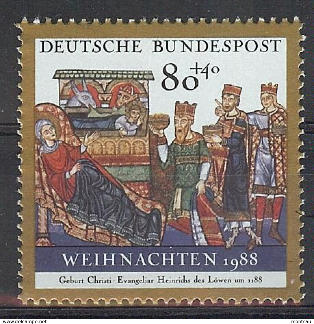 Germany 1988. Navidad M=1396 Y=1228  (**) - Noël