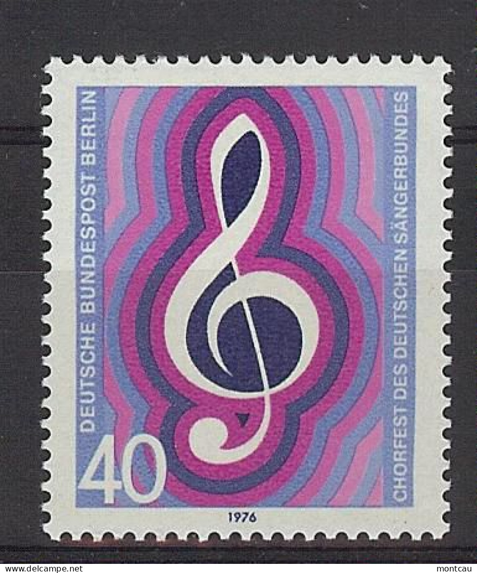 Berlín 1976. Festival Coral M=522 Y=486  (**) - Unused Stamps