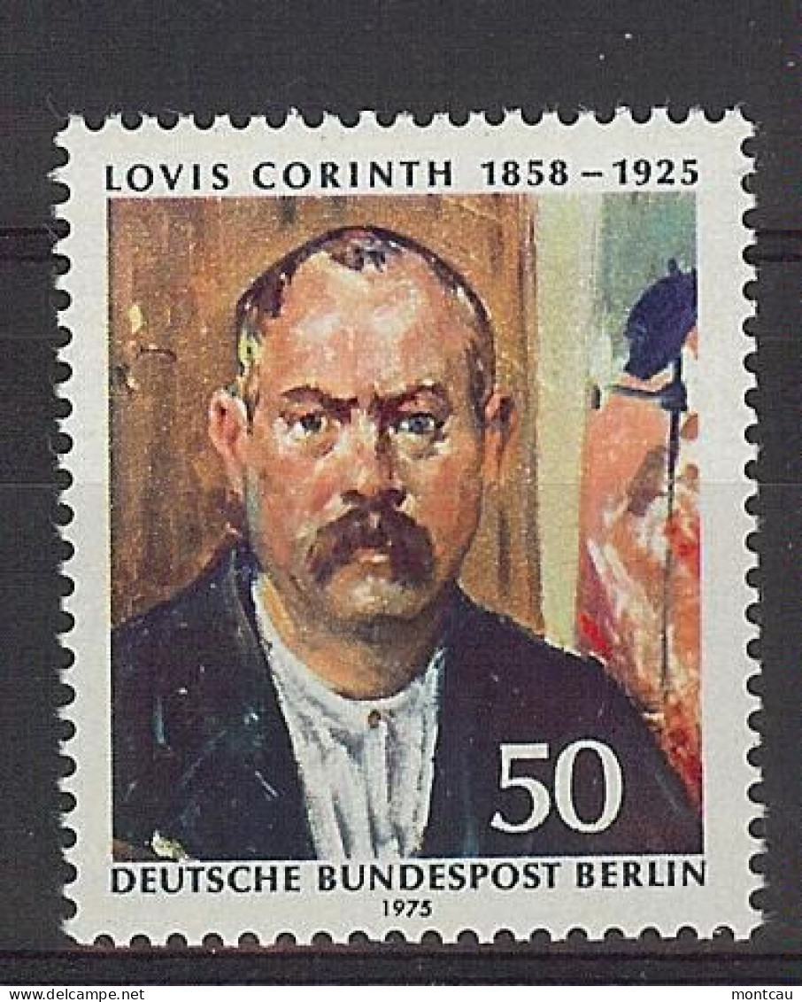 Berlín 1975. Lovis Corinth M=509 Y=473  (**) - Unused Stamps