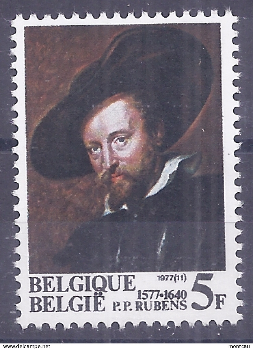 Belgique 1977. Rubens Mi 1912 Yv 1855 (**) - 1980