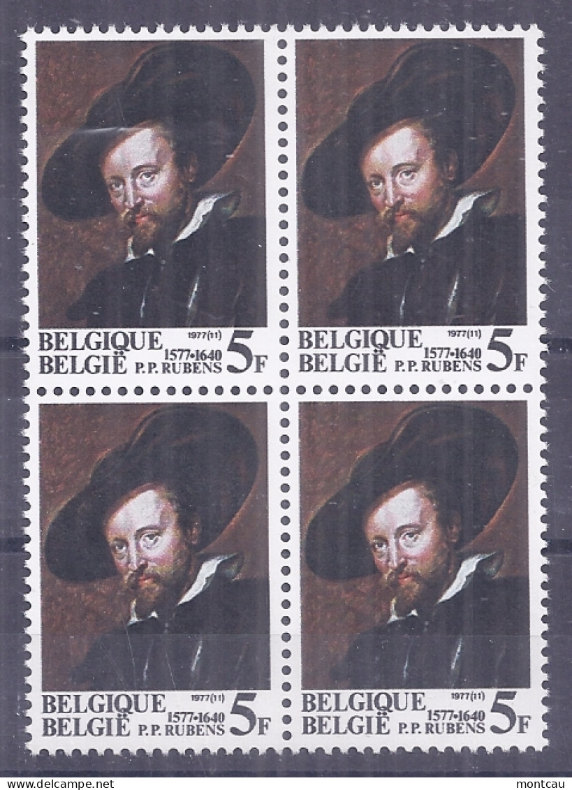 Belgique 1977. Rubens Mi 1912 Yv 1855 (**) - 1980