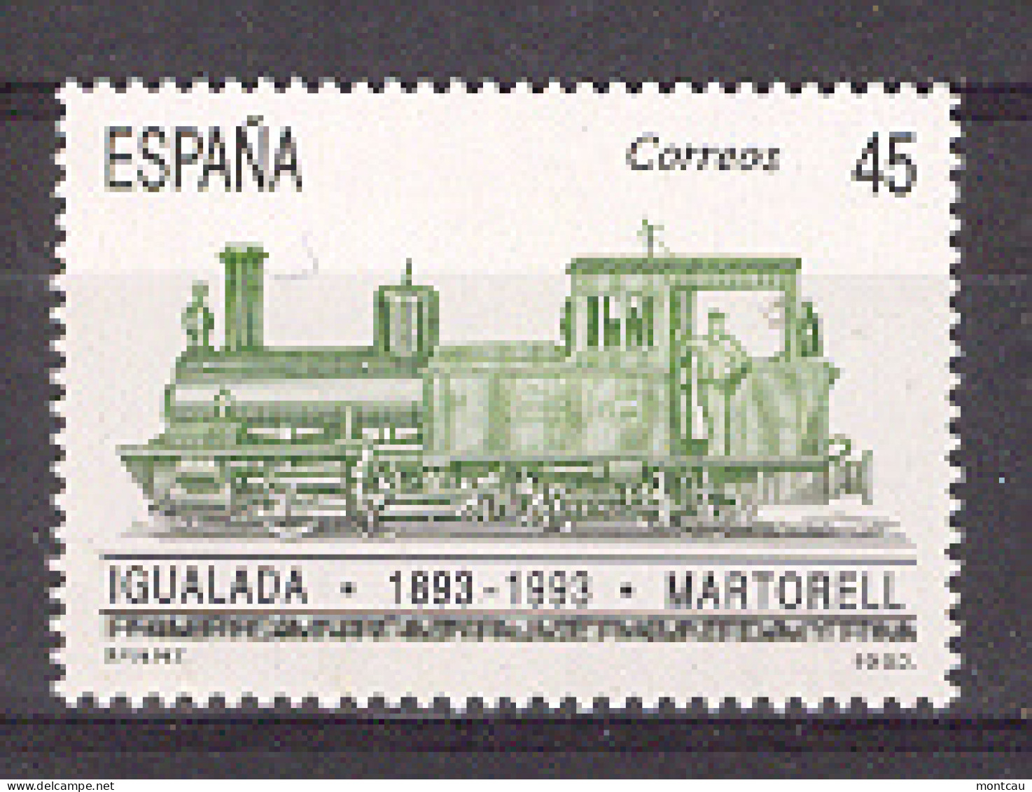 Spain 1993. Cent FFCC Ed 3265 (**) - Ungebraucht