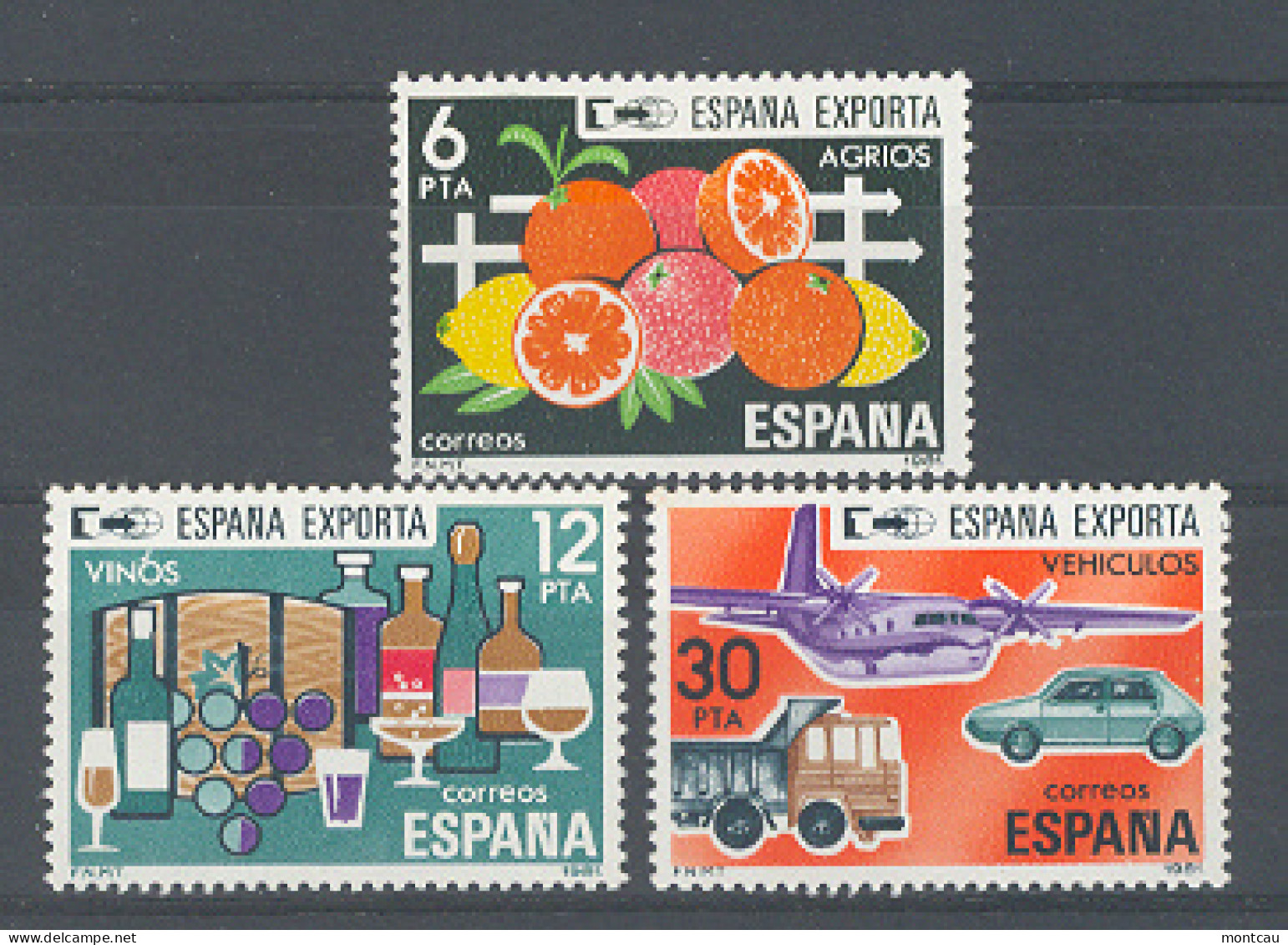 Spain. 1981 - Exportaciones Ed 2626-28 (**) - Ungebraucht